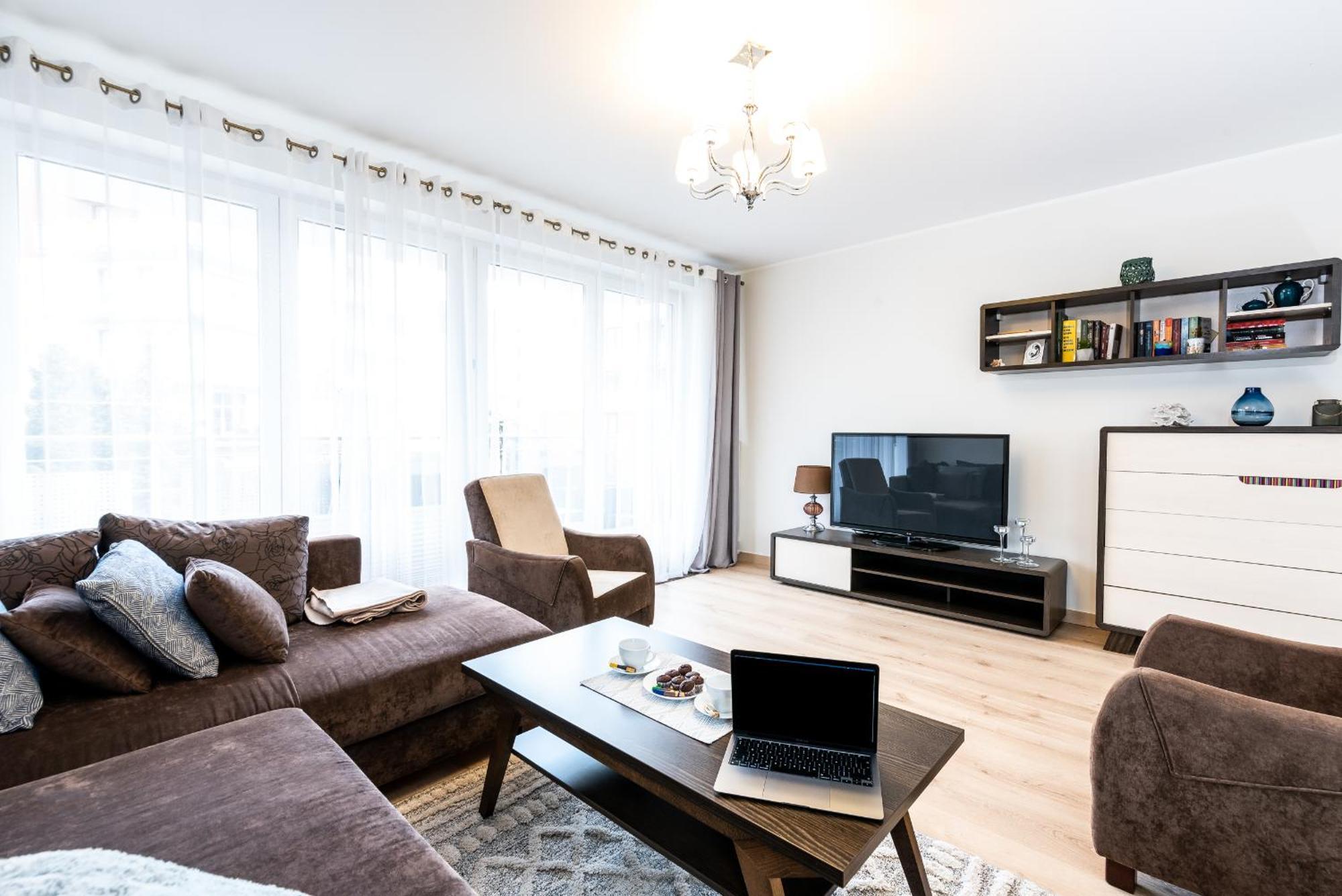 Przestrzenny Apartament 56M2 Z Tarasem - 2Homerent Kołobrzeg Eksteriør billede